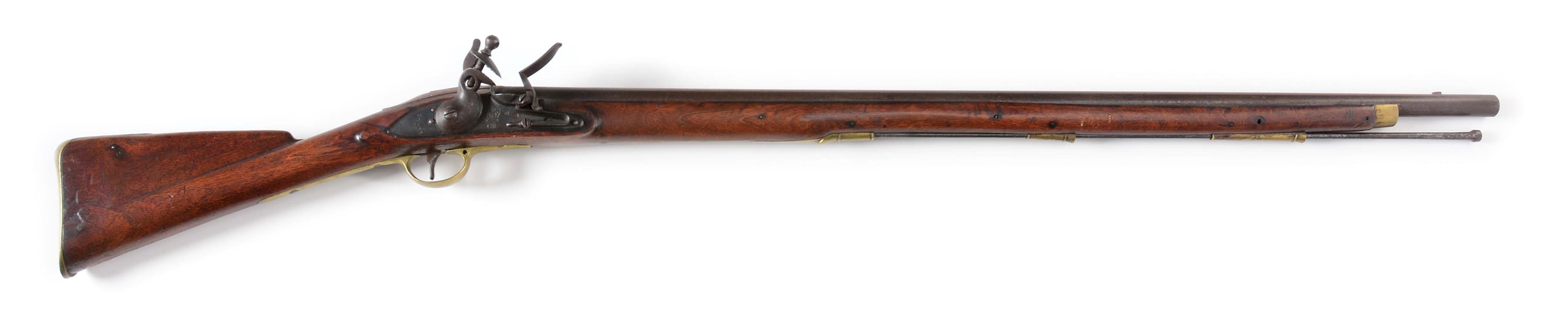 (A) BRITISH 3RD MODEL BROWN BESS MUSKET.