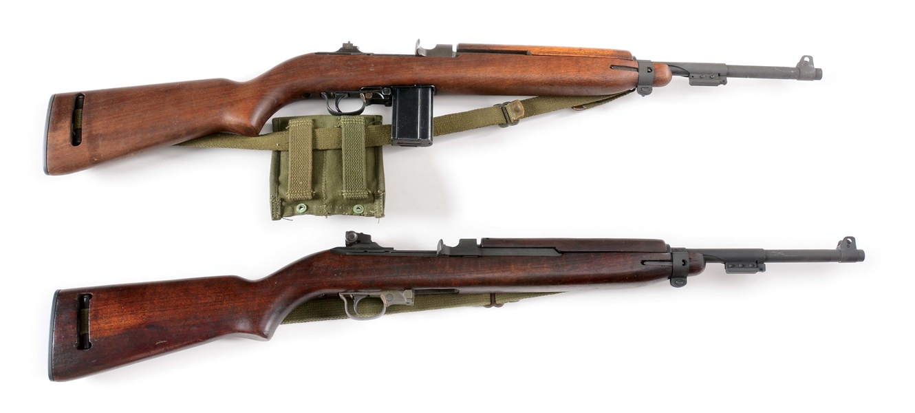 (C) LOT OF 2: UN-QUALITY AND ROCK-OLA M1 CARBINES.