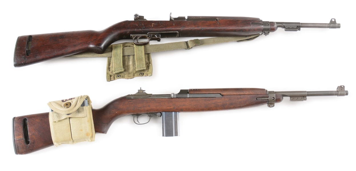(C) LOT OF TWO: NATIONAL POSTAL METER AND UN-QUALITY M-1 CARBINE.
