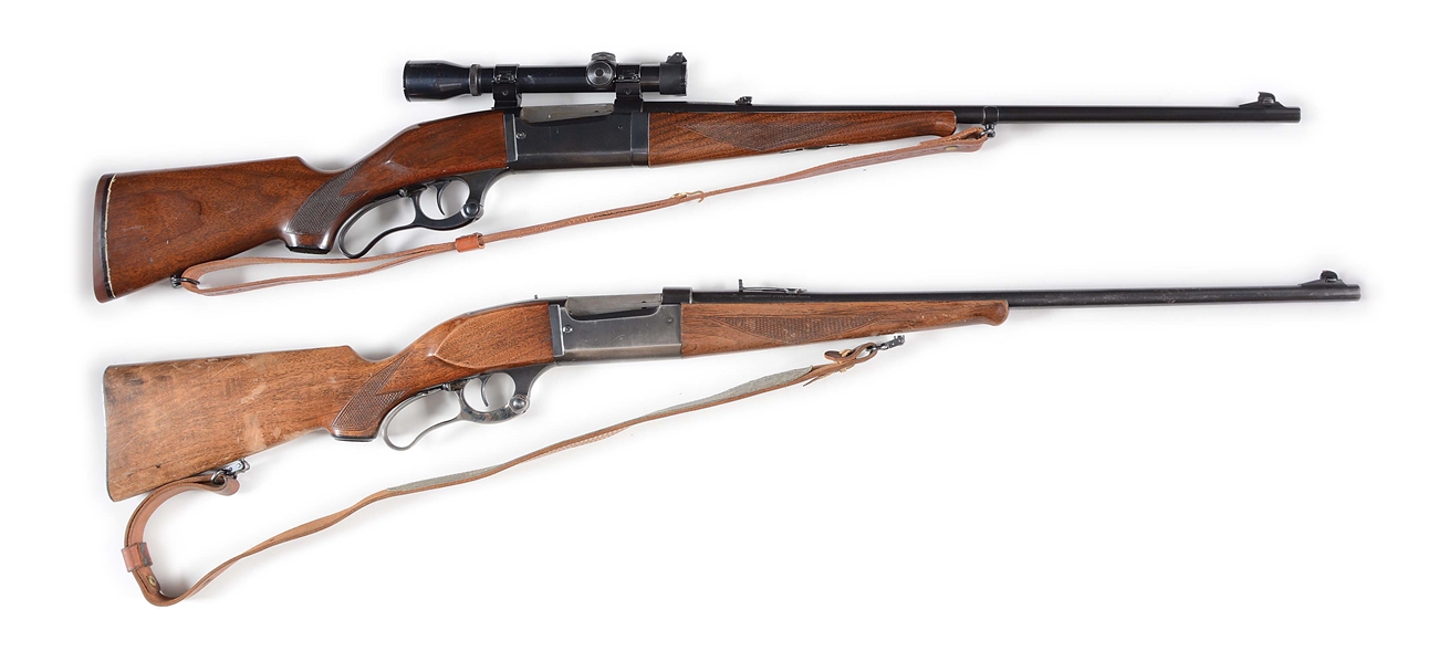 (C) LOT OF 2: TWO SAVAGE MODEL 99 LEVER ACTION RIFLES.