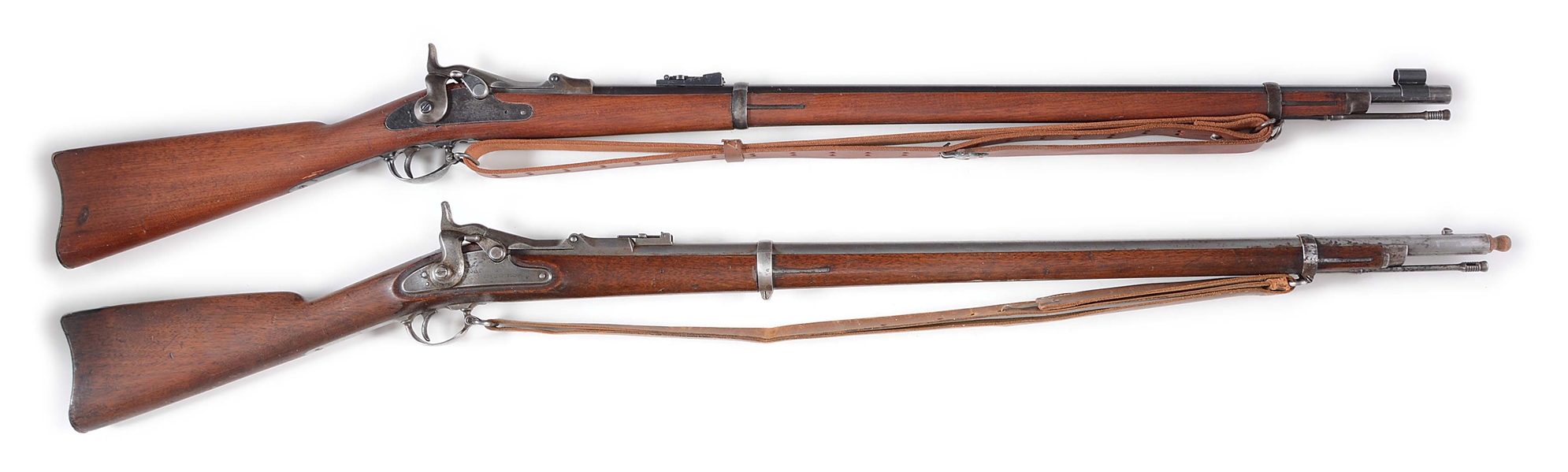 (A) LOT OF 2: SPRINGFIELD 1873 AND 1870 TRAPDOOR RIFLE