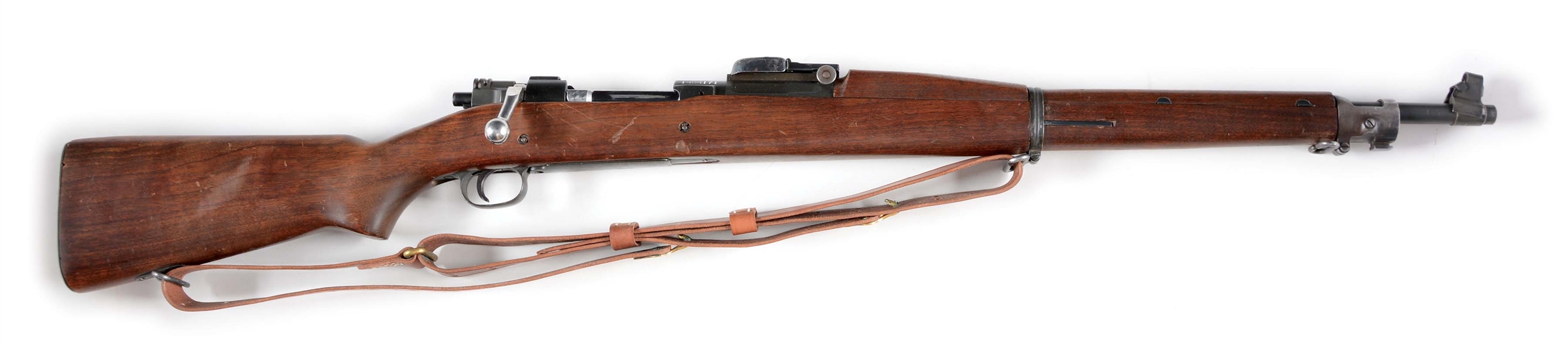 (C) SPRINGFIELD 1903 BOLT ACTION MILITARY RIFLE.