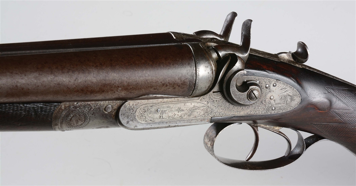 Lot Detail - (A) EXCEEDINGLY RARE NICHOLS & LEFEVER A GRADE 10 BORE ...