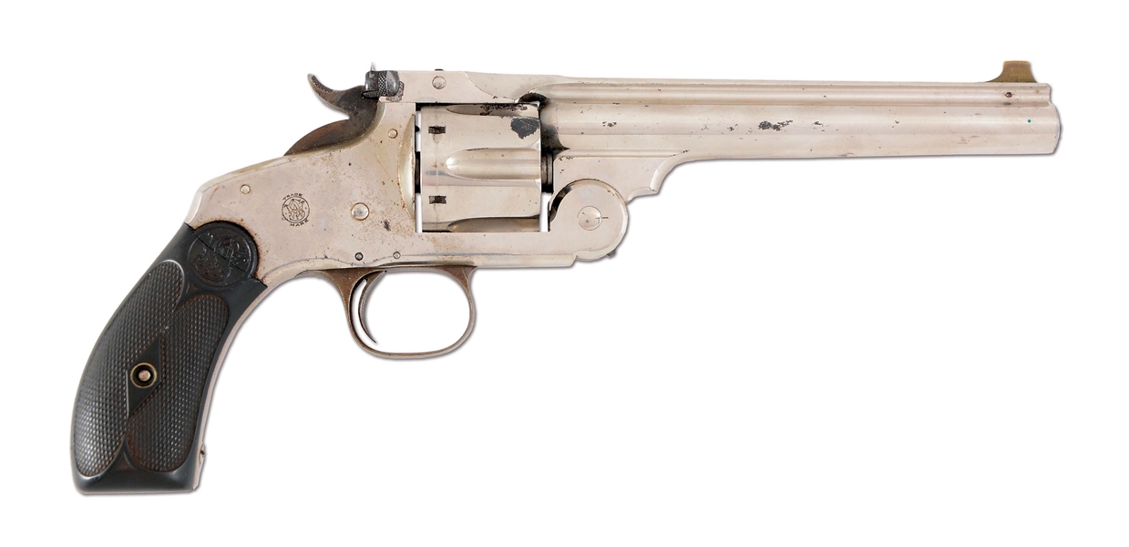 (A) SMITH & WESSON NEW MODEL NUMBER 3 TARGET .38-44 REVOLVER.