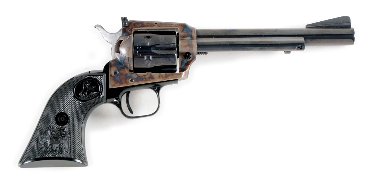 (M) COLT NEW FRONTIER DUAL CYLINDER SINGLE ACTION REVOLVER.