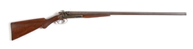 (A) REMINGTON 1889 GRADE 1 HAMMER SHOTGUN.