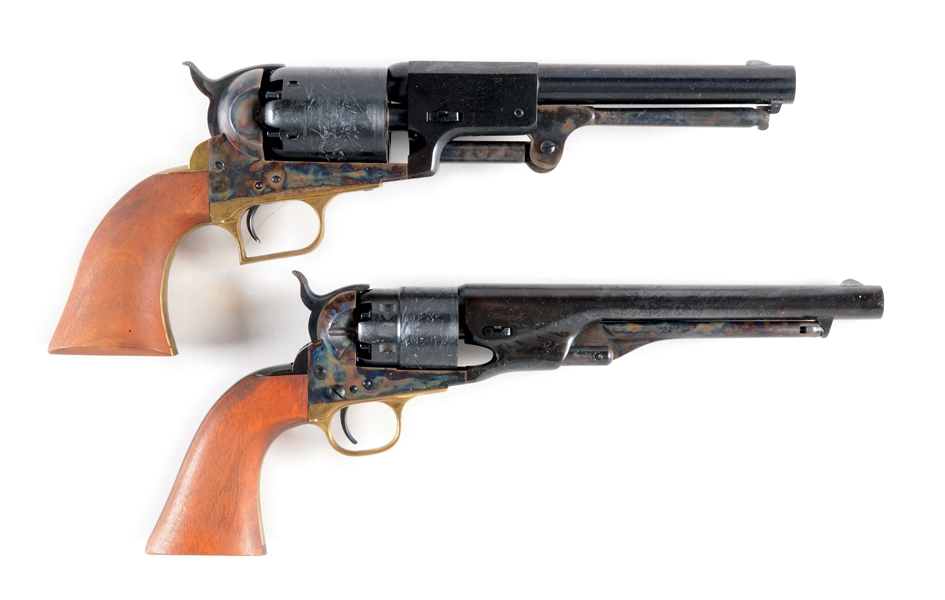 (A) LOT OF 2: TWO COLT SECOND GENERATION PERCUSSION REVOLVERS.