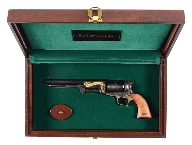 (A) COLT HERITAGE EDITION 2ND GENERATION 1847 WALKER PERCUSSION REVOLVER.