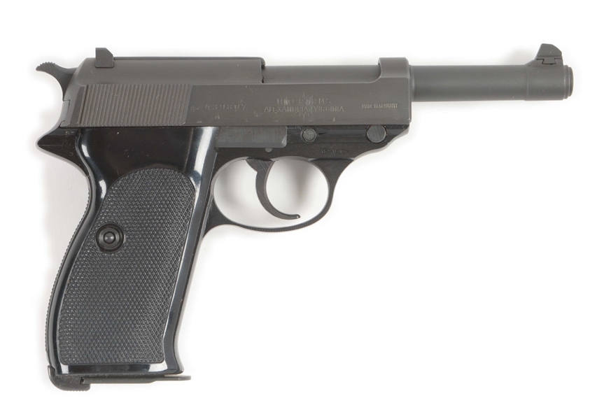 (C) WALTHER P38 100TH ANNIVERSARY PISTOL WITH CONVERSION KIT.
