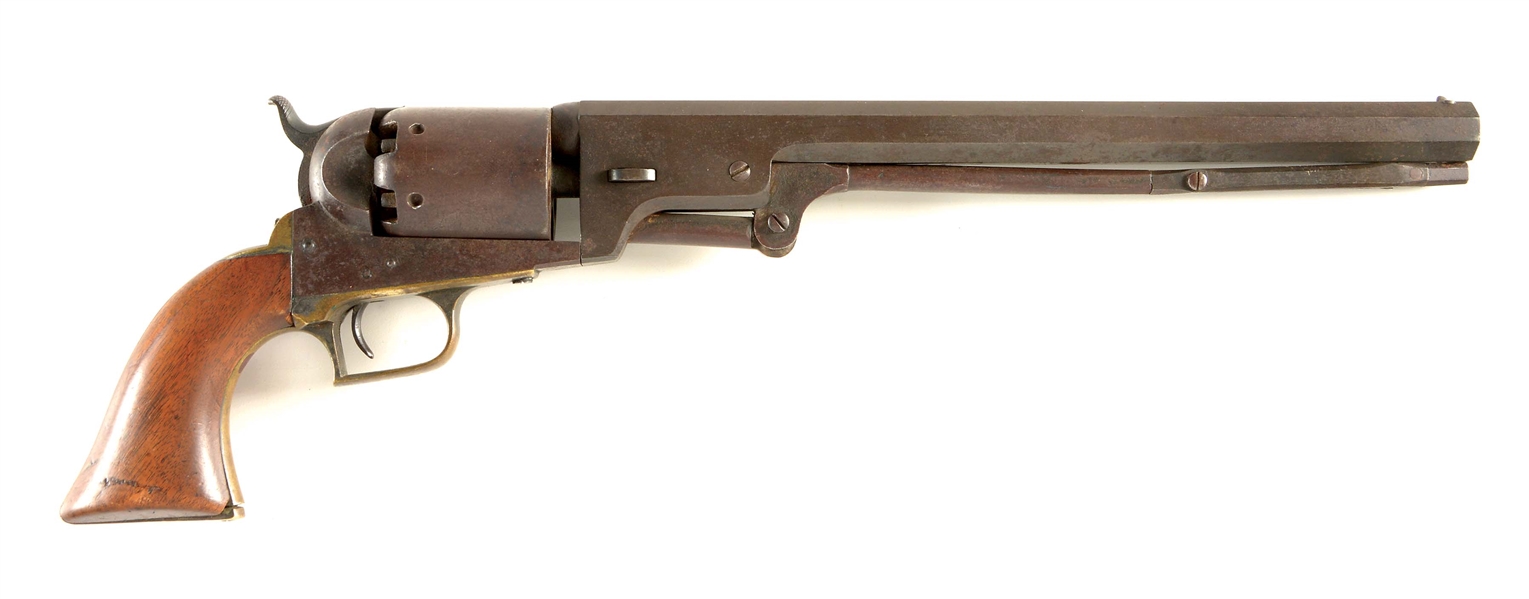 (A) COLT FIRST MODEL DRAGOON WITH 12 - 1/4" BARREL.