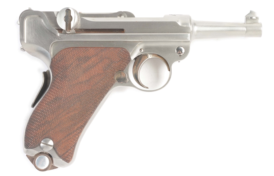 (C)1900 DWM AMERICAN EAGLE BABY LUGER SEMI-AUTOMATIC PISTOL.