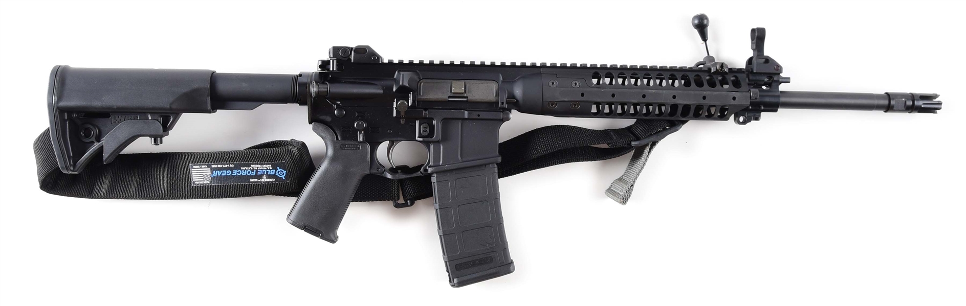 (M) LWRC M6A2IC SEMI-AUTOMATIC RIFLE WITH MAGAZINES AND ACCESSORIES.