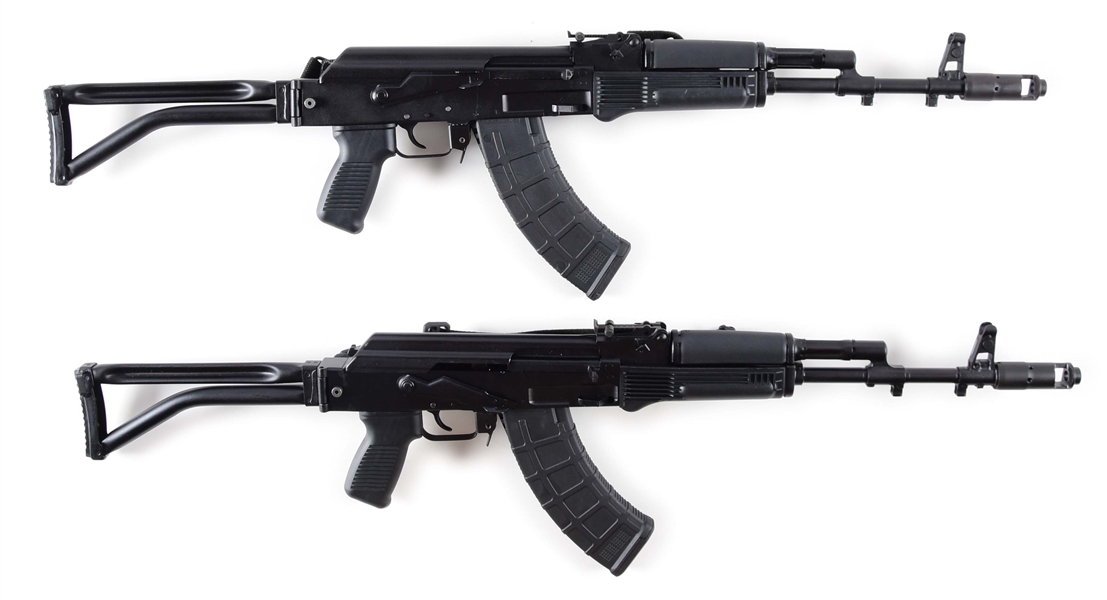 (M) LOT OF TWO: TWO ARSENAL SAM7SF SEMI AUTOMATIC RIFLES.