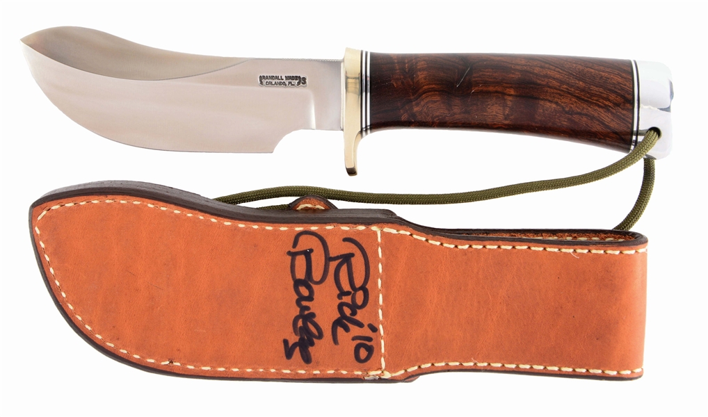 RANDALL RICK BOWLES SKINNER NO. 237 WITH SHEATH AND CASE.