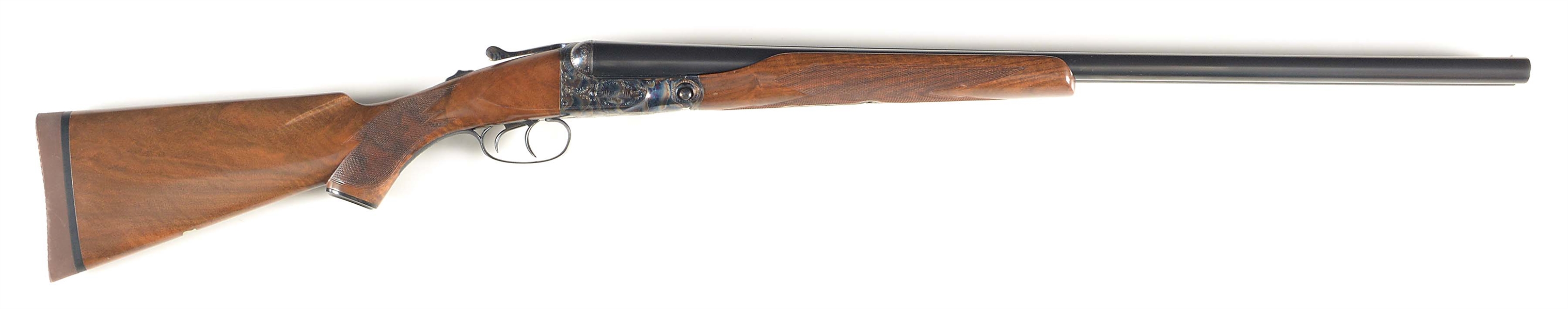 (C) PARKER BROTHERS GHE GRADE 12 BORE SIDE BY SIDE SHOTGUN WITH DEL GREGO PROVENANCE.
