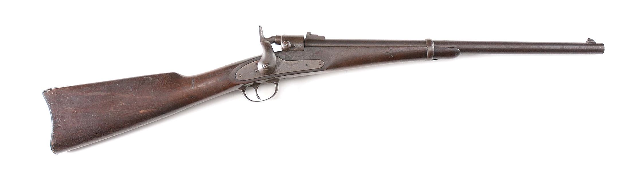 (A) JOSLYN MODEL 1864 SINGLE SHOT RIFLE.