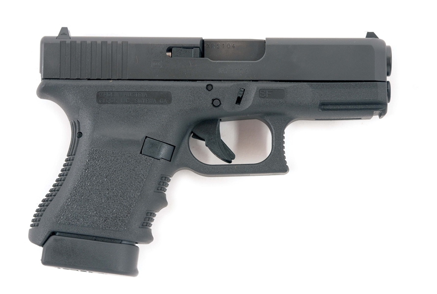 (M) CASED GLOCK 30SF SEMI AUTOMATIC PISTOL.