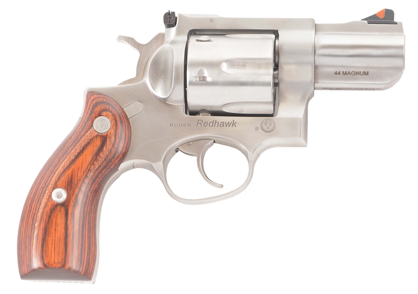 (M) CASED RUGER REDHAWK DOUBLE ACTION REVOLVER.