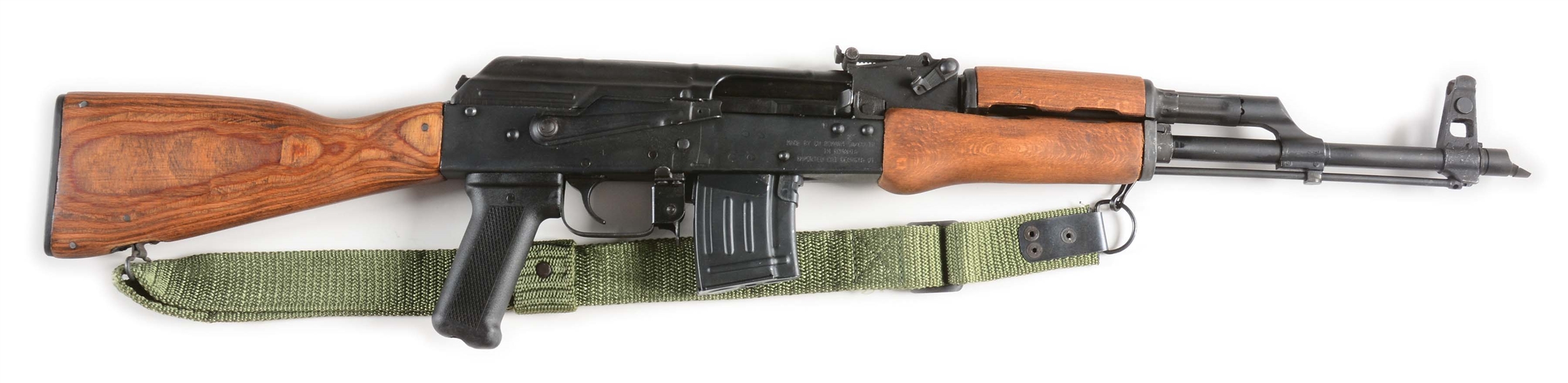 (M) ROMANIAN WASR-10 AK PATTERN SEMI-AUTOMATIC RIFLE.