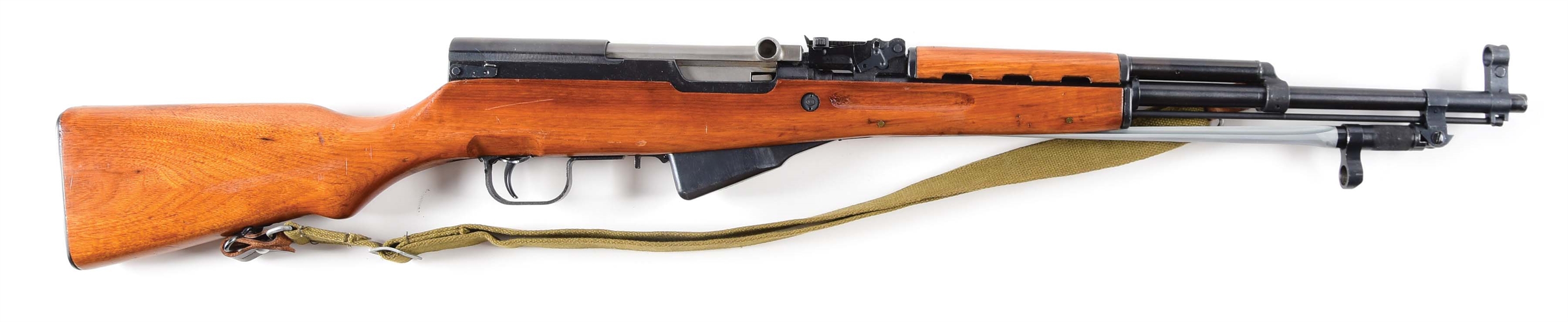 (C) NORINCO SKS SEMI-AUTOMATIC RIFLE.