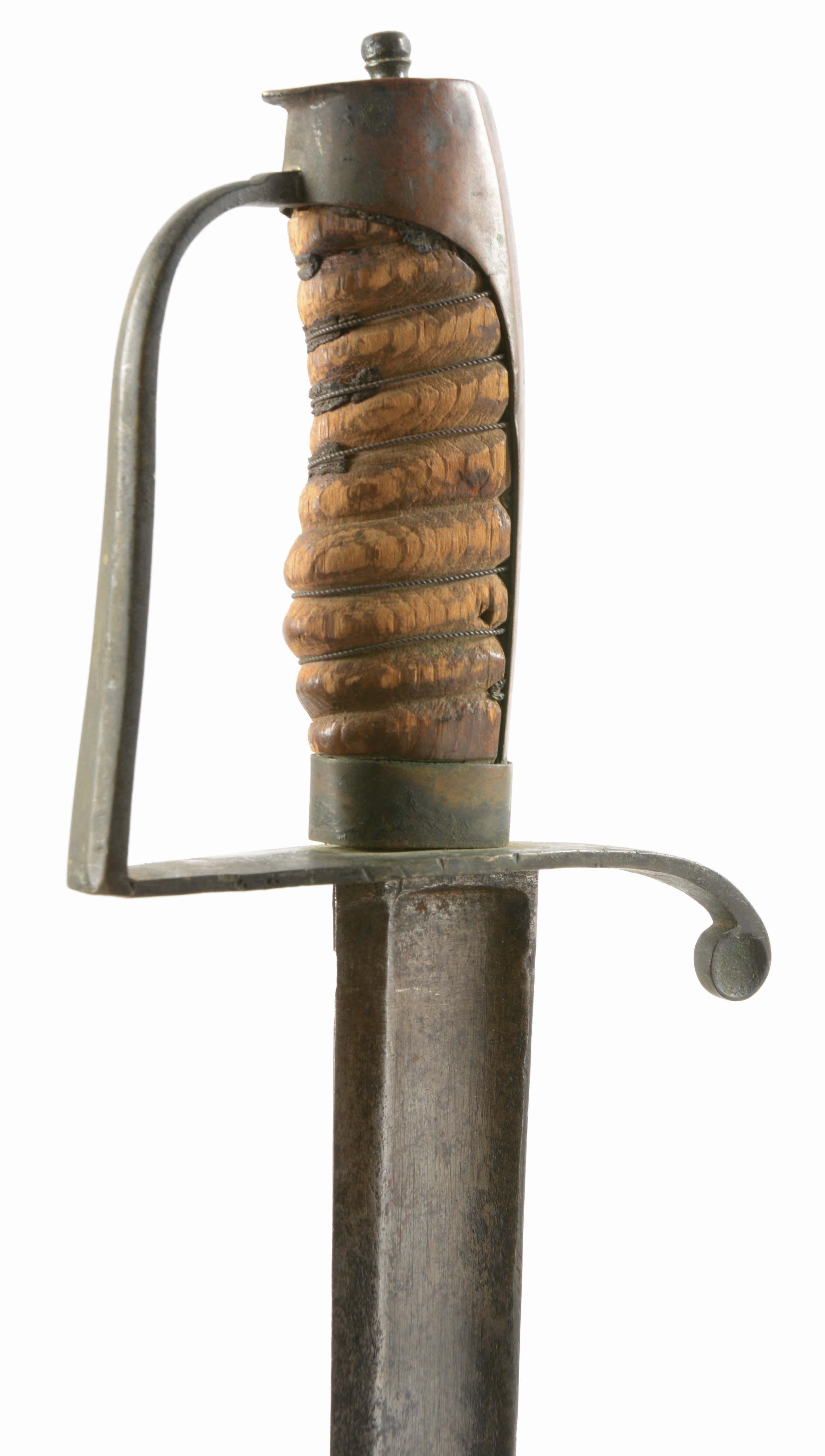 Lot Detail - EARLY AMERICAN SHORT HUSSAR STYLE SABER.