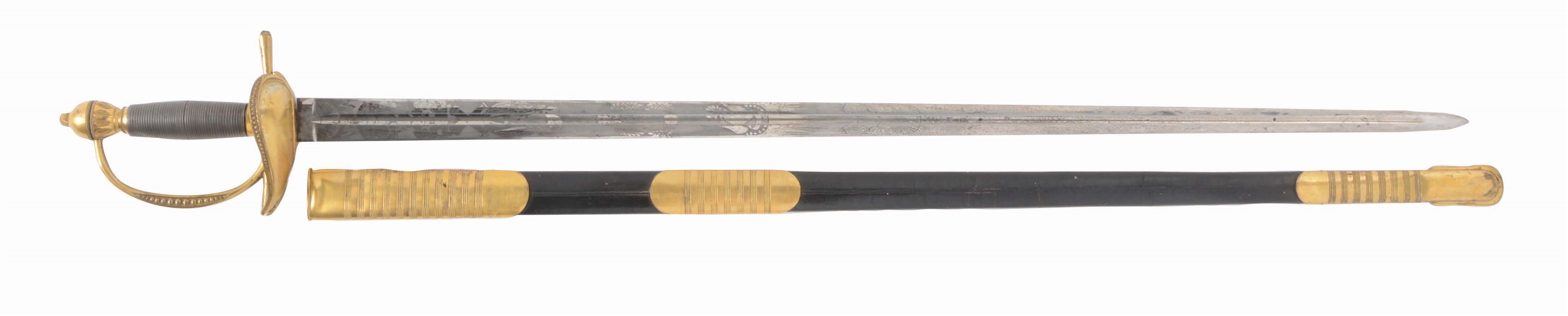 1834 OFFICERS SWORD BY AMES.