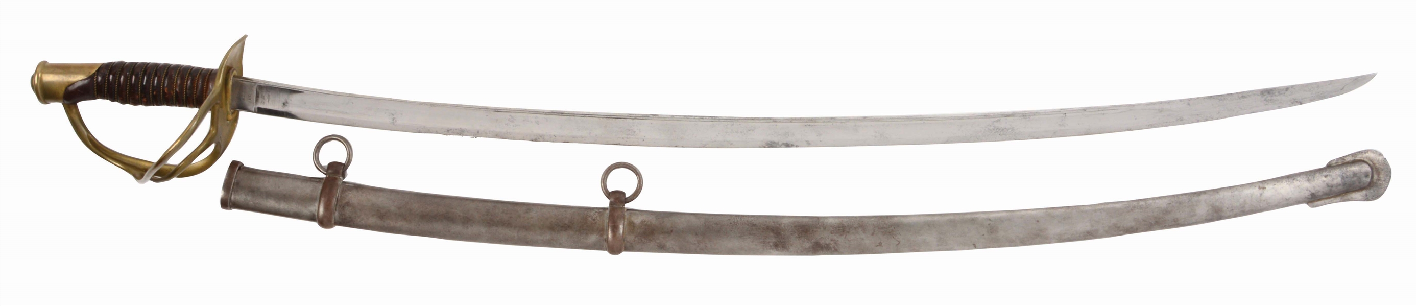 AMES 1861 MANUFACTURED 1860 CAVALRY SABER.