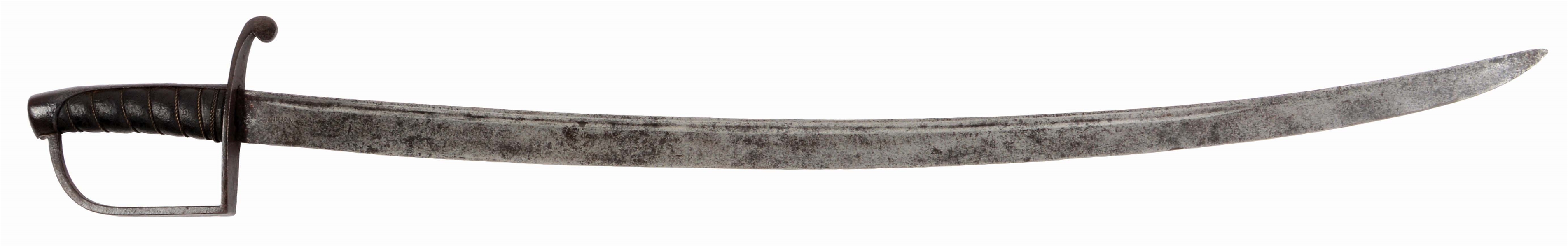 RARE US MODEL 1798 CONTRACT CAVALRY SABER BY STARR, DATED 1799.