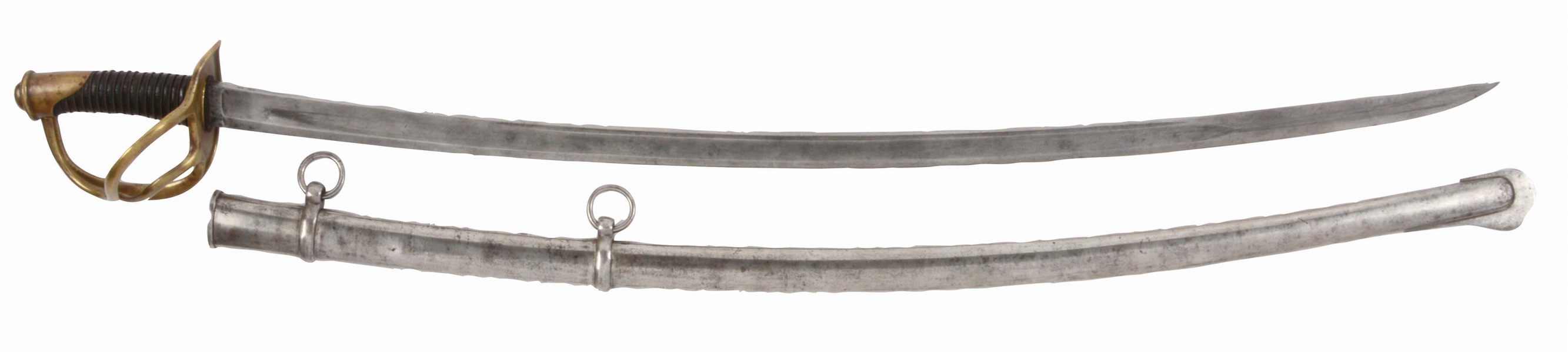 SCHNITZLER AND KIRSCHBAUM MANUFACTURED 1840 CAVALRY OFFICERS LIGHT CAVALRY SABER, PICTURED ON PAGE 374 OF THILLMANS BOOK ON CAVALRY AND ARTILLERY SABERS.