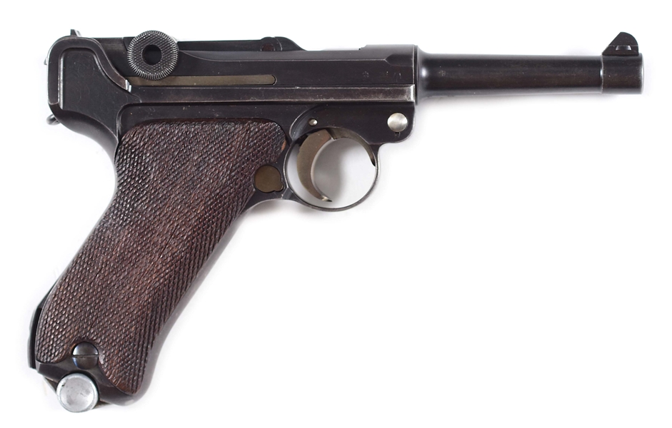 (C) MAUSER G DATE NAVY MARKED SEMI AUTOMATIC PISTOL.