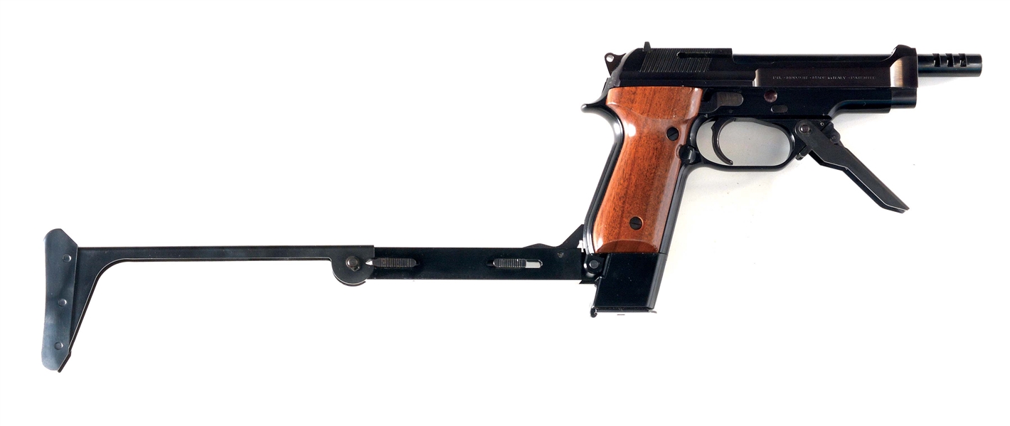 (N) VERY RARE AND HIGHLY SOUGHT BERETTA 93R SELECT FIRE MACHINE GUN PISTOL (PRE-86 DEALER SAMPLE).