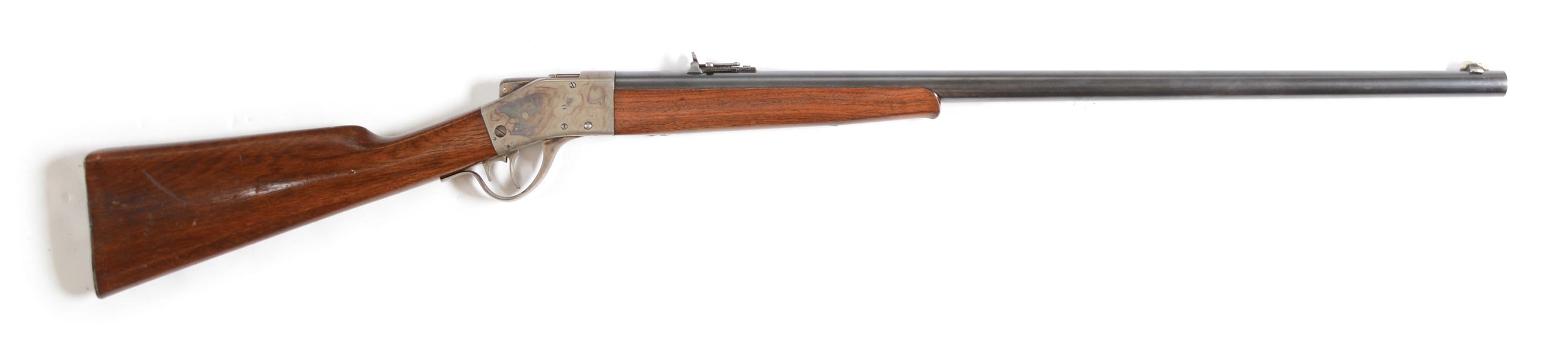 (A) J.P. LOWER MARKED SHARPS MODEL 1878 BUSINESS RIFLE IN HIGH CONDITION.