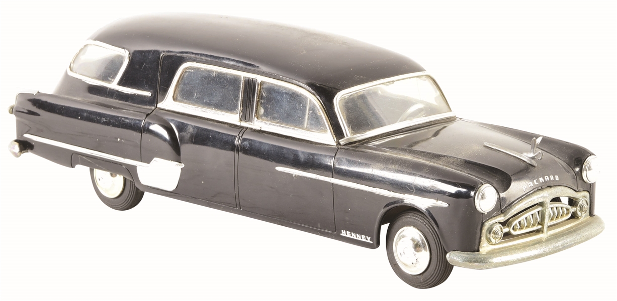 HENNEY-PACKARD TOY FUNERAL CAR.