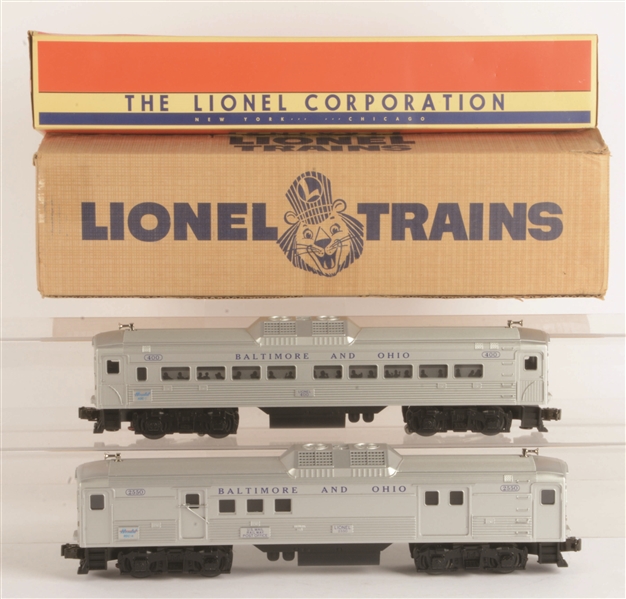 LOT OF 2: LIONEL NO. 38313 BUDD CARS.