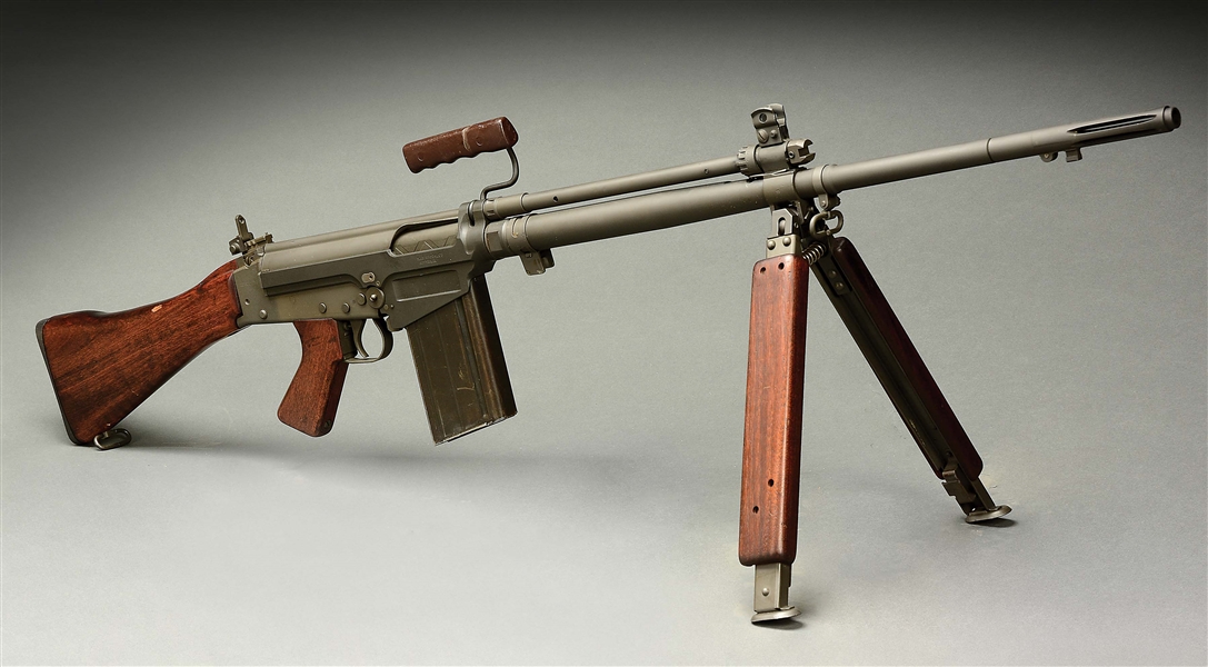 (N) MAGNIFICENT JCB REGISTERED AUSTRALIAN L1A1A FAL MACHINE GUN (FULLY TRANSFERABLE).