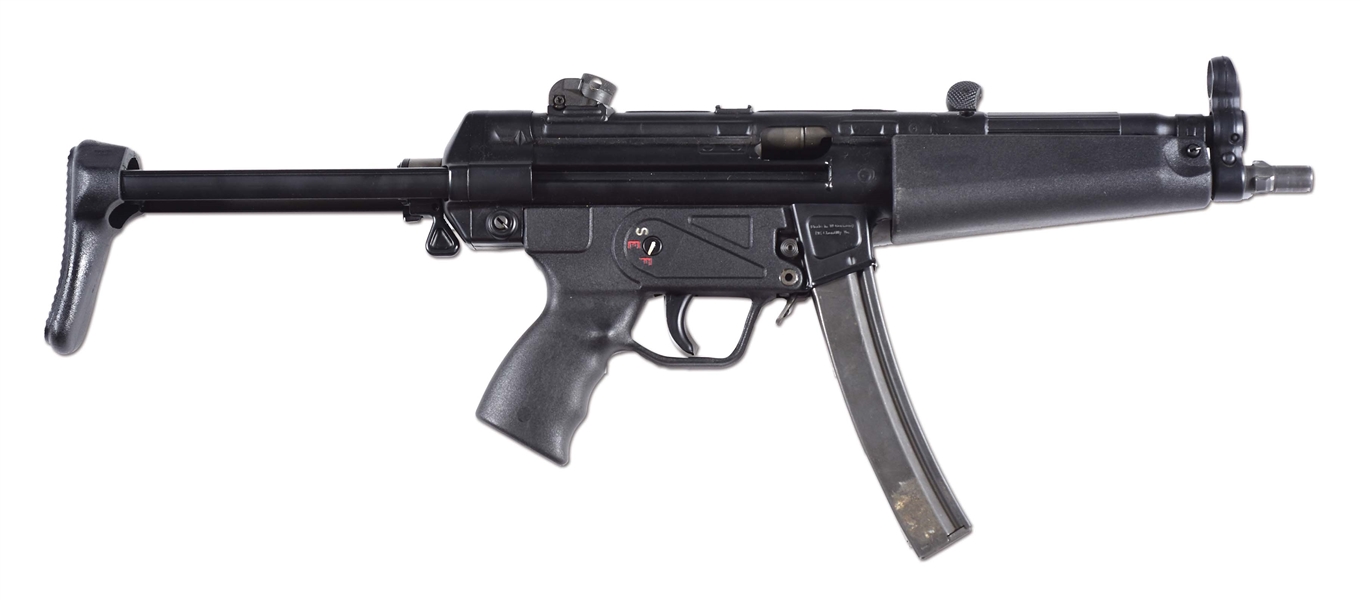 (N) HARD TIMES ARMORY REGISTERED HK 94 CONVERTED TO MP5 MACHINE GUN (FULLY TRANSFERABLE).