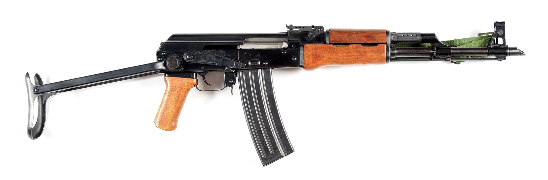 (N) VERY ATTRACTIVE CHINESE UNDER-FOLDING STOCK AKS-223 MACHINE GUN (FULLY TRANSFERABLE).