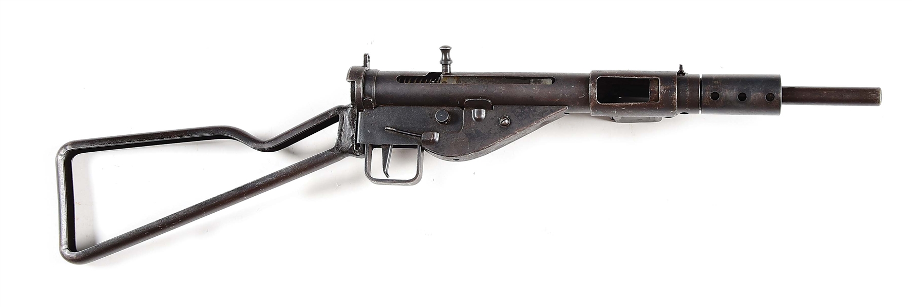 (N) FINE CONDITION ORIGINAL BRITISH STEN MK II MACHINE GUN (PRE-86 DEALER SAMPLE).