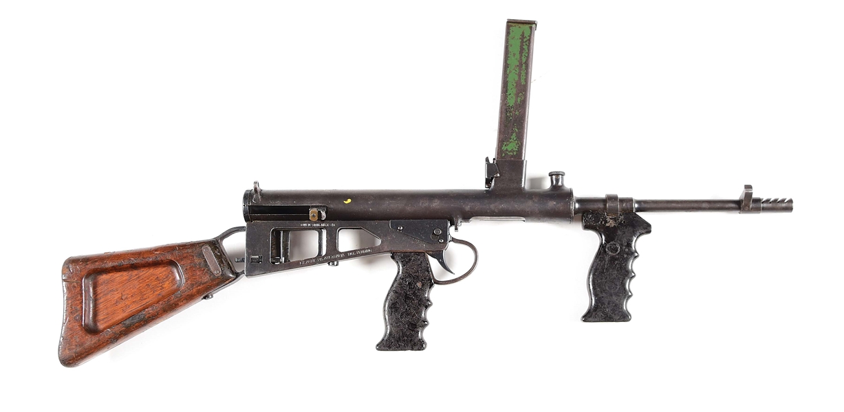 (N) RARE AND VERY HIGHLY SOUGHT ORIGINAL AUSTRALIAN LYSAGHT WORKS OWEN MK I MACHINE GUN (PRE-86 DEALER SAMPLE).
