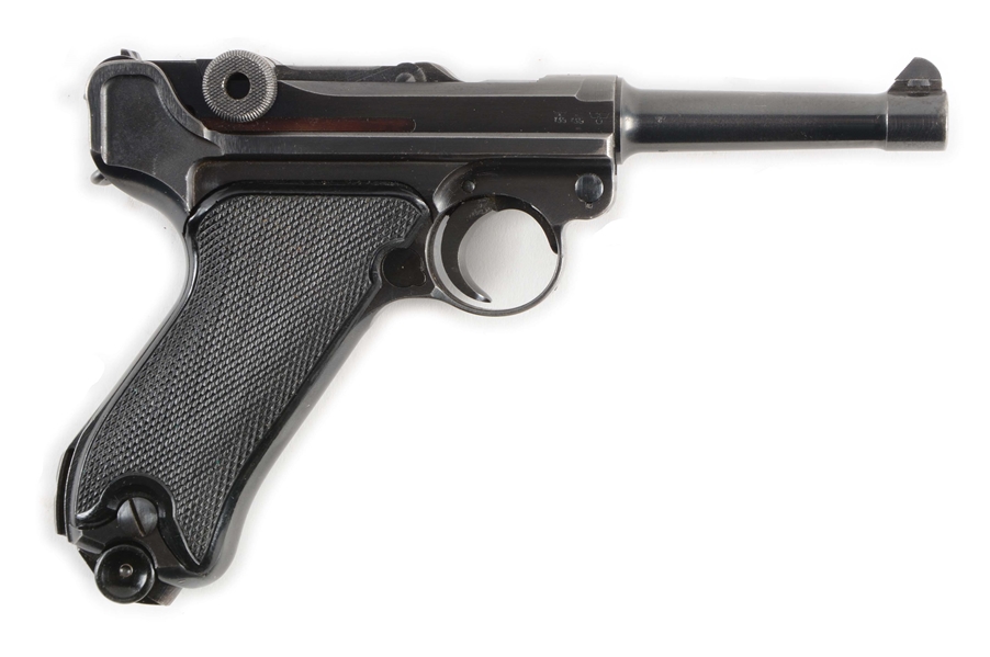 (C) MAUSER P.08 SEMI-AUTOMATIC PISTOL.