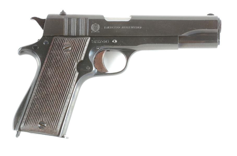 (C) ARMY ARGENTINE BALLESTER-MOLINA COPY OF THE COLT 1911 .45 ACP PISTOL.