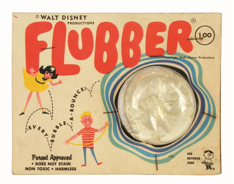 EARLY 1960S HASSENFELD BROTHERS (HASBRO) FLUBBER.