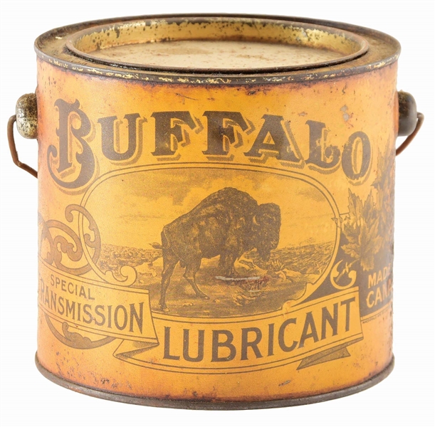 BUFFALO SPECIAL TRANSMISSION LUBRICANT GREASE CAN.