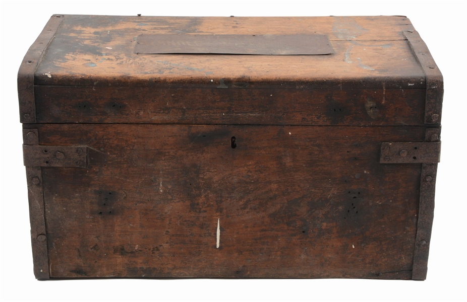 IDENTIFIED CONFEDERATE SURGEONS MEDICAL CHEST.