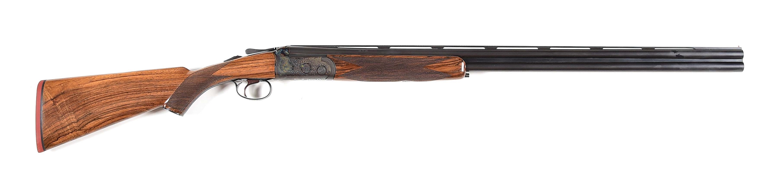 (M) 20 GAUGE CSMC "INVERNESS" OVER UNDER SINGLE TRIGGER EJECTOR SHOTGUN WITH CHOKE TUBES AND WRENCH.