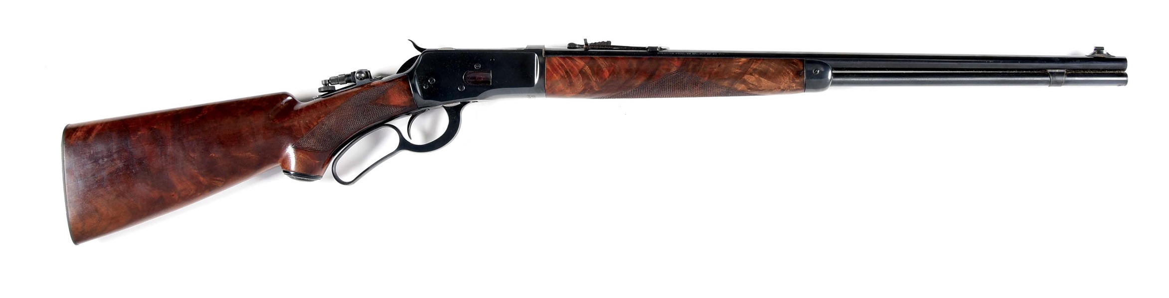 (M) BROWNING MODEL 53 DELUXE LEVER-ACTION RIFLE.