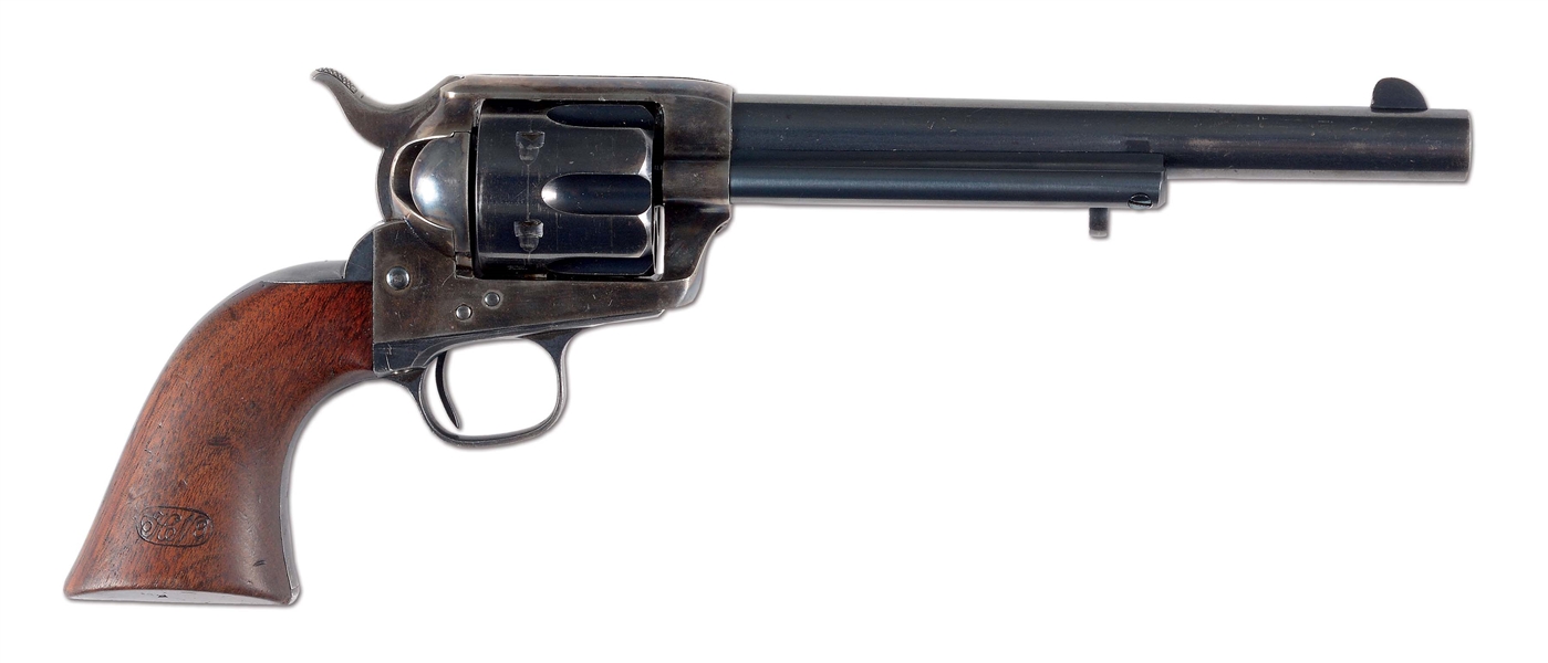 (A) EXCEPTIONAL NETTLETON INSPECTED US COLT SINGLE ACTION ARMY REVOLVER (1878).