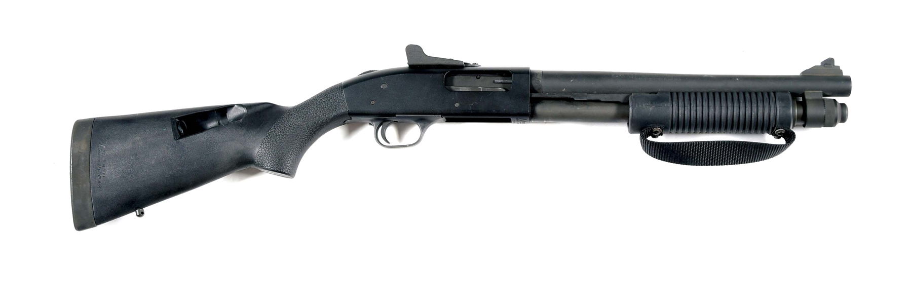 (N) MOSSBERG M590A1 SHORT BARREL PUMP AUCTION SHOTGUN (SHORT BARREL SHOTGUN).