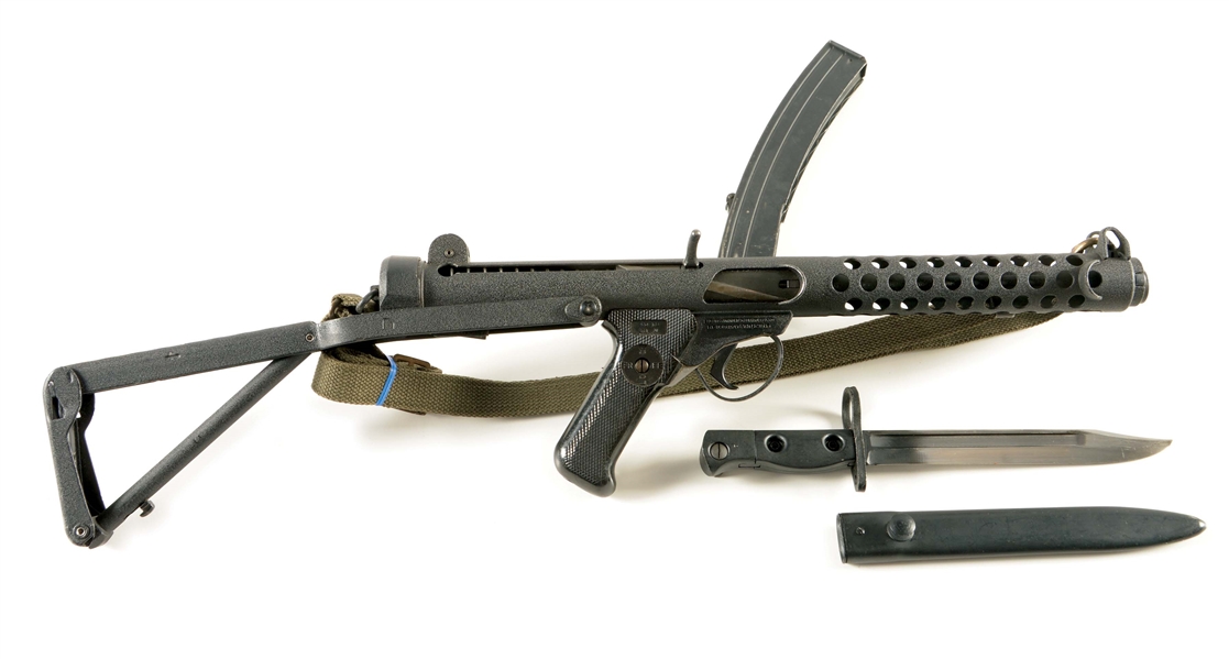 (N) HIGH CONDITION ORIGINAL STERLING ARMAMENT MK 4 L2A3 MACHINE GUN (PRE-86 DEALER SAMPLE).