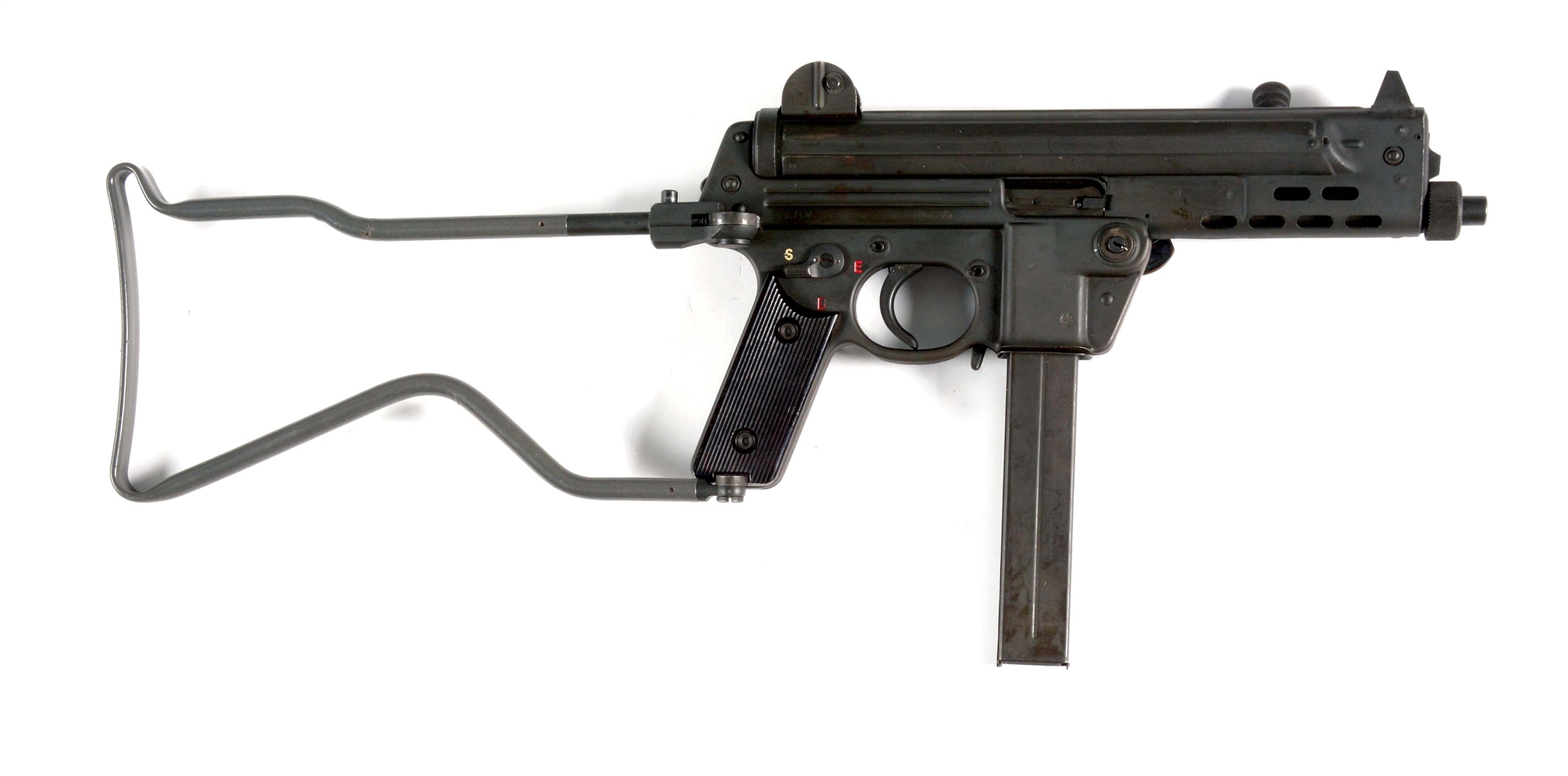 (N) MATCHING ORIGINAL WALTHER MP-K MACHINE GUN (PRE-86 DEALER SAMPLE).
